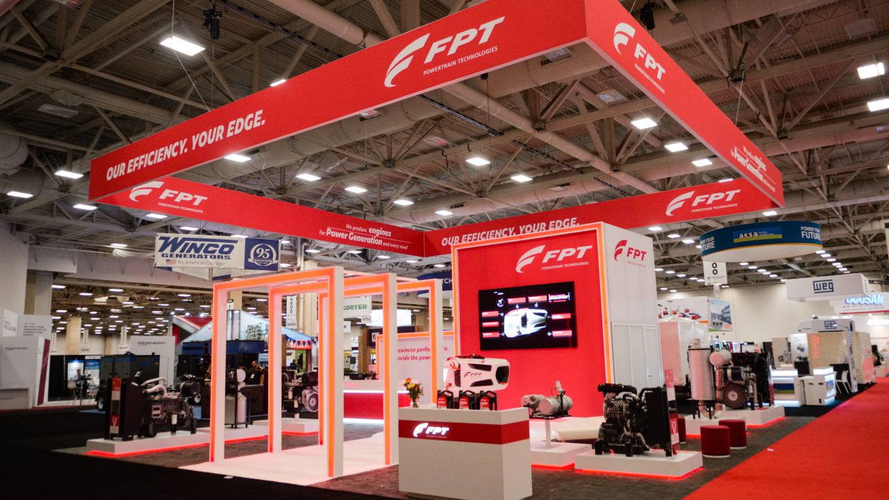 FPT Industrial and its full Stage V range at Powergen in Dallas