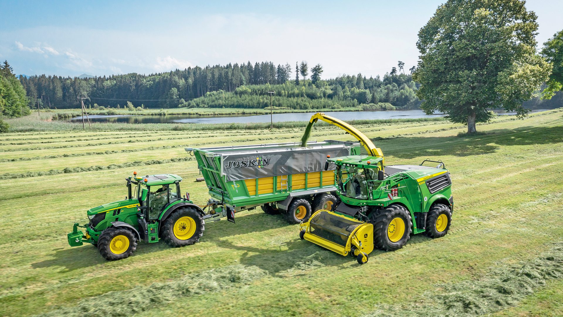 Captive John Deere Forage Harvesters More Power And High Efficiency 6951