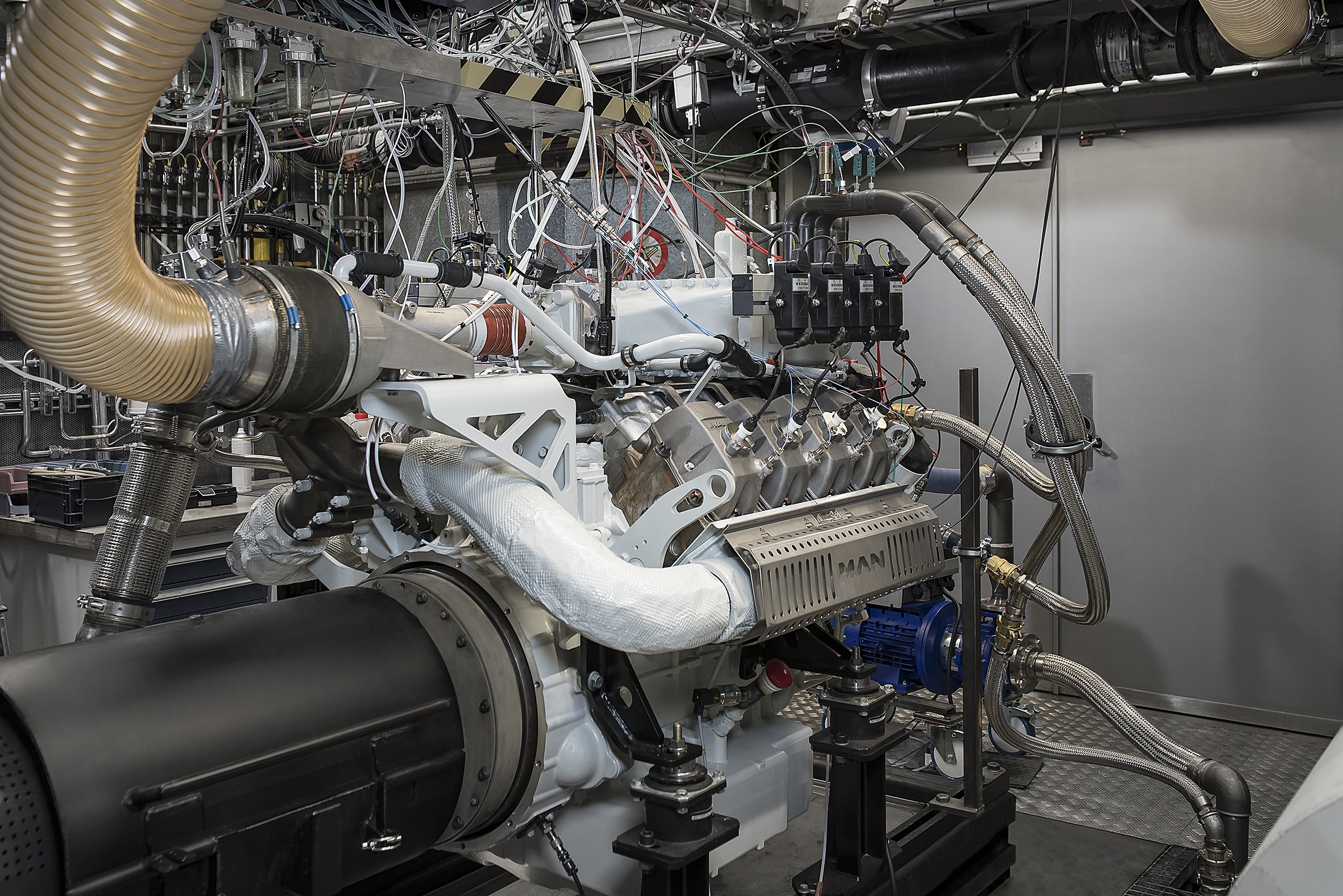 MAN Engines: Hydrogen Now Also Used In Stationary Engines For CHP ...